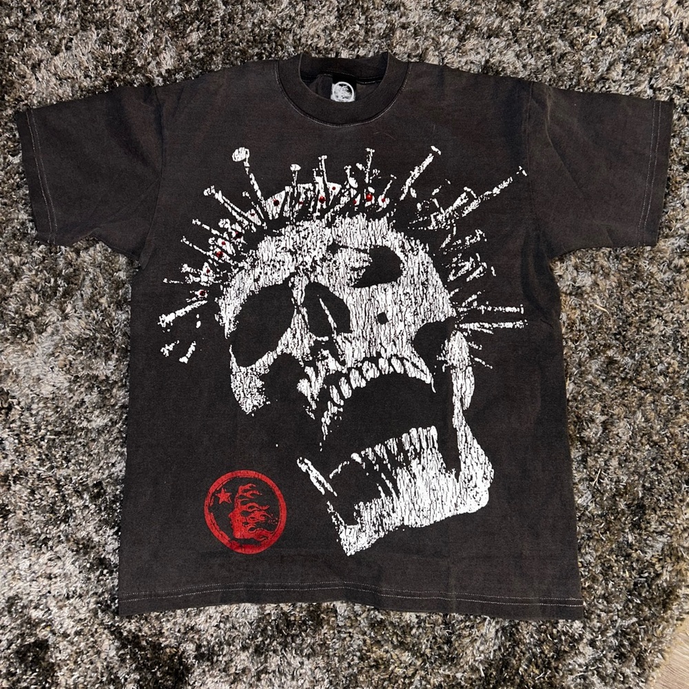 Edgy Skull Graphic Tee